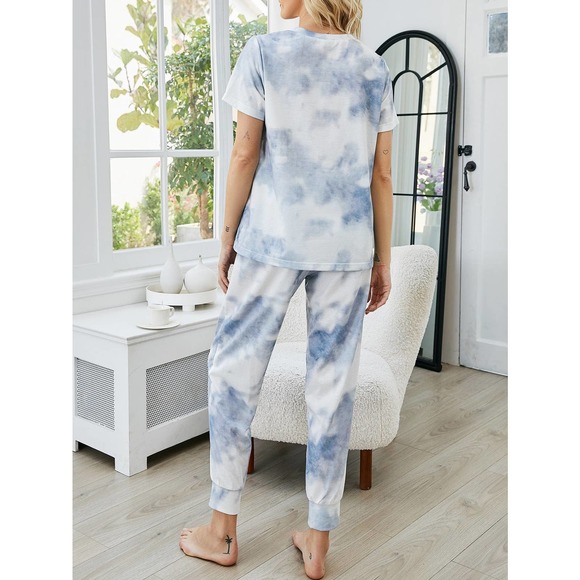 2 piece set: Round Neck Tee for & jogger Pants black - Picture 5 of 11